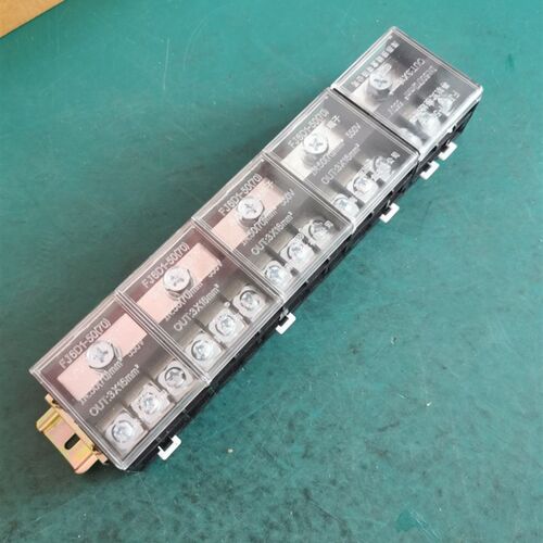 FJ6D1-50(70)-5C五进十五出接线端子 接线排 导轨分线器