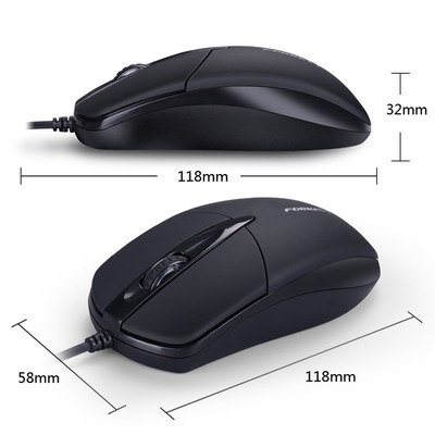 USB Wired Computer Mouse LED Optical Mouse Gamer PC Laptop N