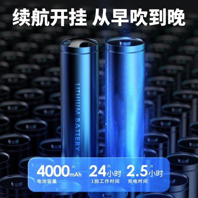 围脖风扇挂耳随身携带小空调无风叶电扇挂按耳机带脖子跨无风感型