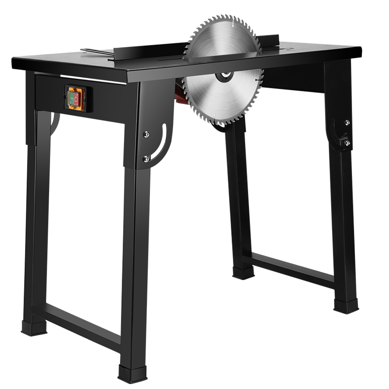可携式摺叠推台锯木工圆盘锯台式电锯裁板锯木材切割机开料机木工