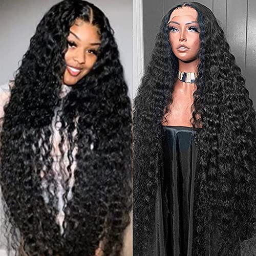 速发Maxine 24 inch HD Transparent Lace Front Human Hair Wigs