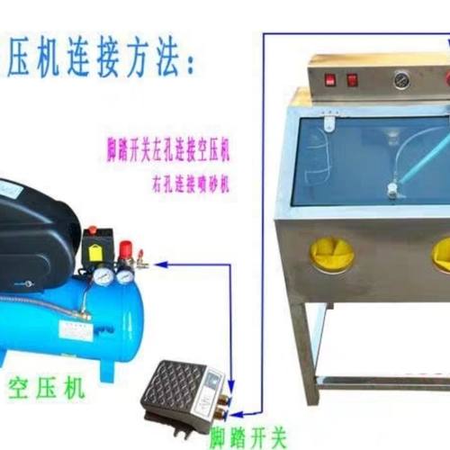 (干.湿)两用喷砂机大、中、小型喷沙机除锈除油除杂质五金机械