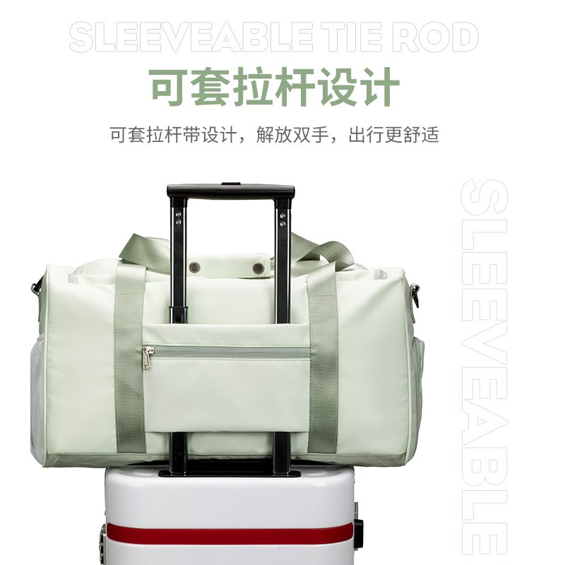 旅行袋女包时尚单肩斜挎手提大容量旅行包短途出差V行李包女可登