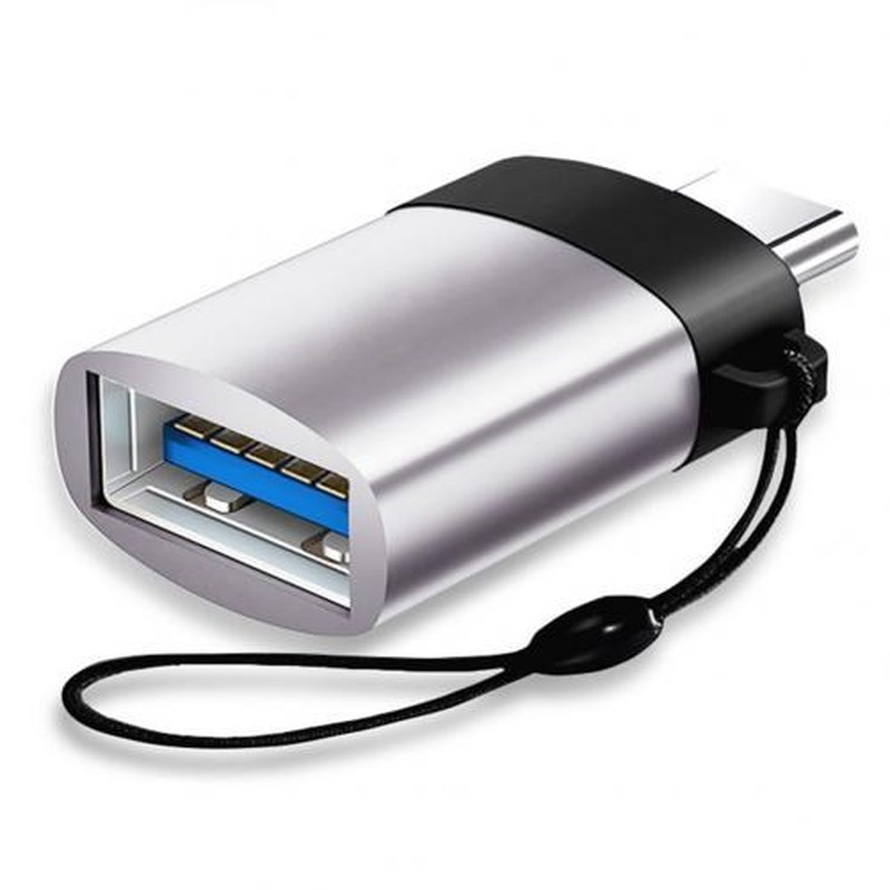 Portable High Speed USB 3.0 Type C Male toN Female OTG Adapt