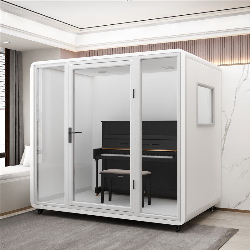 推荐隔音房家用室内睡眠仓学习间钢琴房音响间架子鼓录音棚直播静