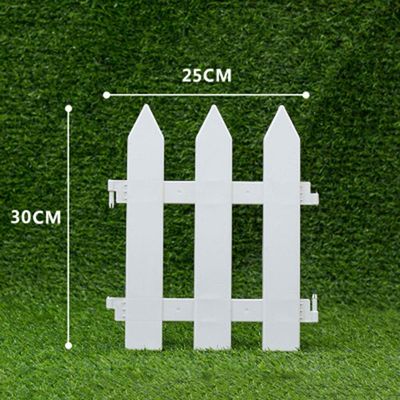 Hot Sale WhiterPVC Plastic Fence EuFropeaneStyle For Ga d n