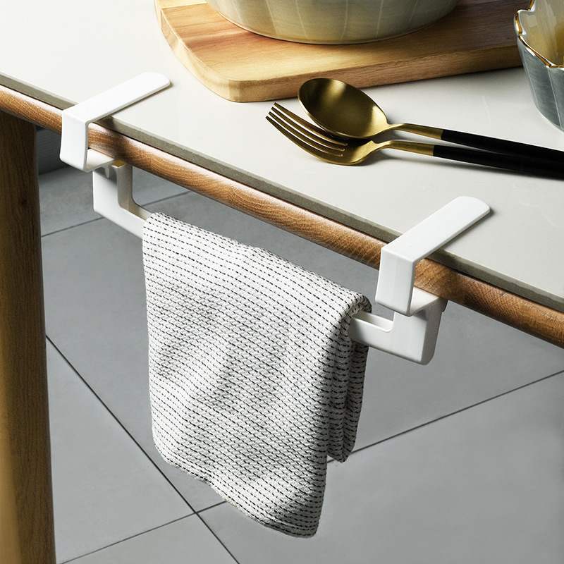 新品New Japanese simple kitchen cabinet door towel hanger mu