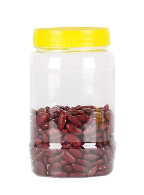 蜂蜜瓶塑料瓶1斤i半装蜜封罐子加厚PET果酱瓶750g透明储物罐塑料