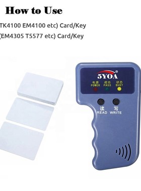 EM4305 T5577 Blank Card RFID Chip Cards 125 khz Copy Rewrita
