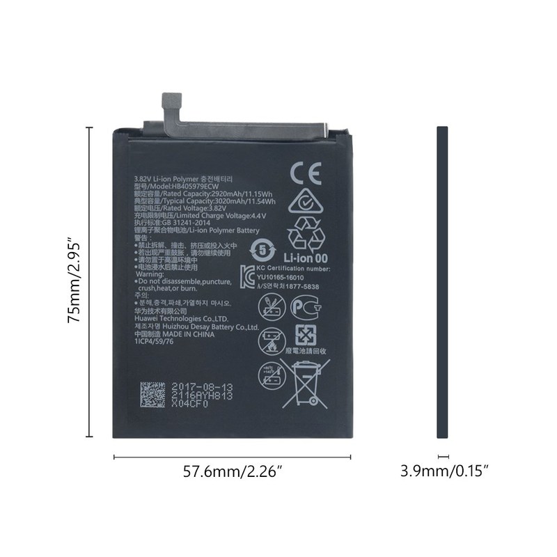 HB405979ECW Battery CAN L02 CCAN L11 CAN L12 CAN L13 Enjoy