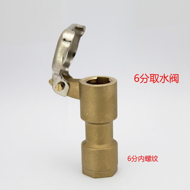 小众高货草坪园林全铜取水器DN15快速取水阀6分插杆绿化水管地接