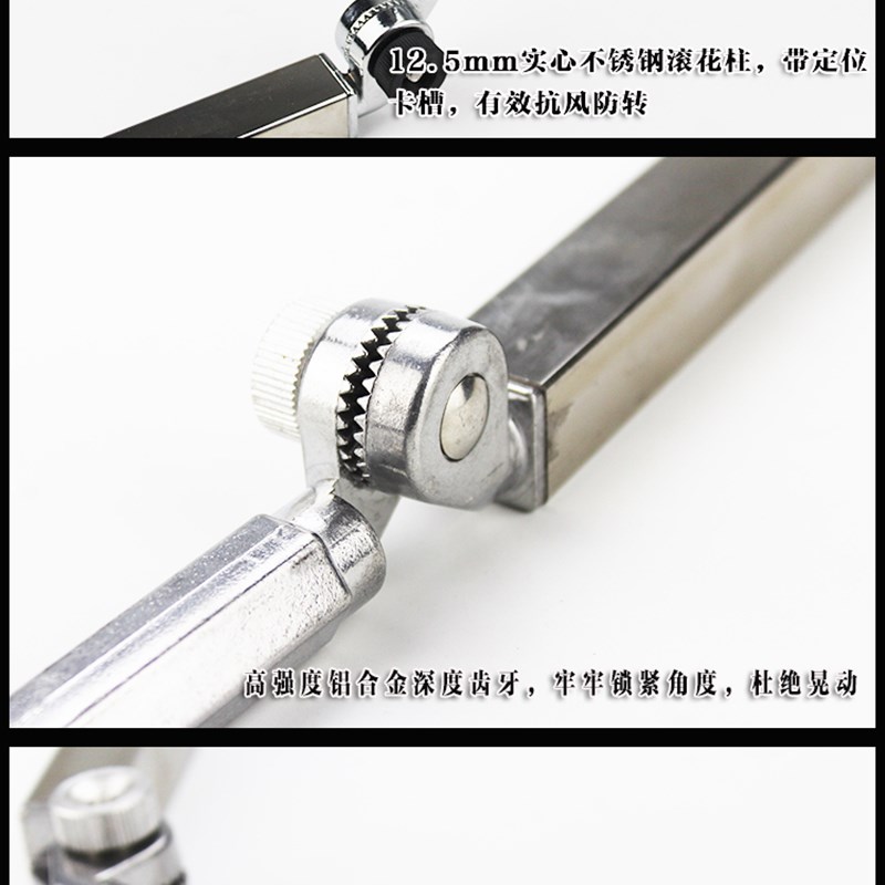 不锈钢钓箱钓椅两用支p架手海筏杆矶杆支架筏钓架台钓支架鱼竿支