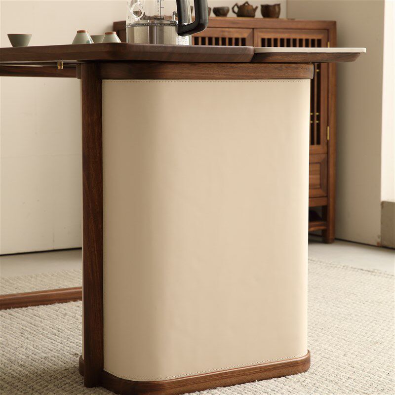 新中式阳台茶桌简约家用小茶台乌金木茶桌椅茶盘一体黑胡桃色茶台,住宅家具,家用茶台/茶桌,淘宝优惠券,粉丝福利购,淘宝优惠卷