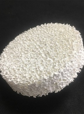 氧化铝泡沫陶瓷片100q㎜方形二氧化钛催化块60ppi光触媒有机废气