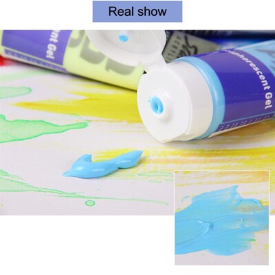 100ML pebeo Acrylic Paint Glow in the Dark Glowing paints Lu