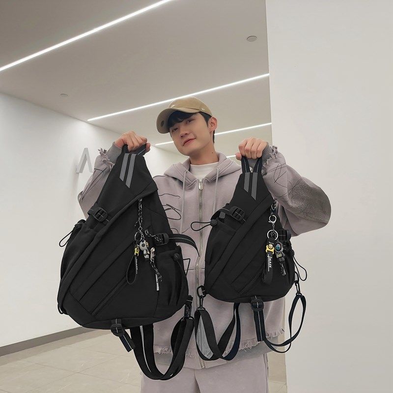 骑行背包男轻便休闲自行车斜挎包男士多功能通勤挎包男款单肩肩包,箱包皮具/热销女包/男包,男士包袋,淘宝优惠券,粉丝福利购,淘宝优惠卷