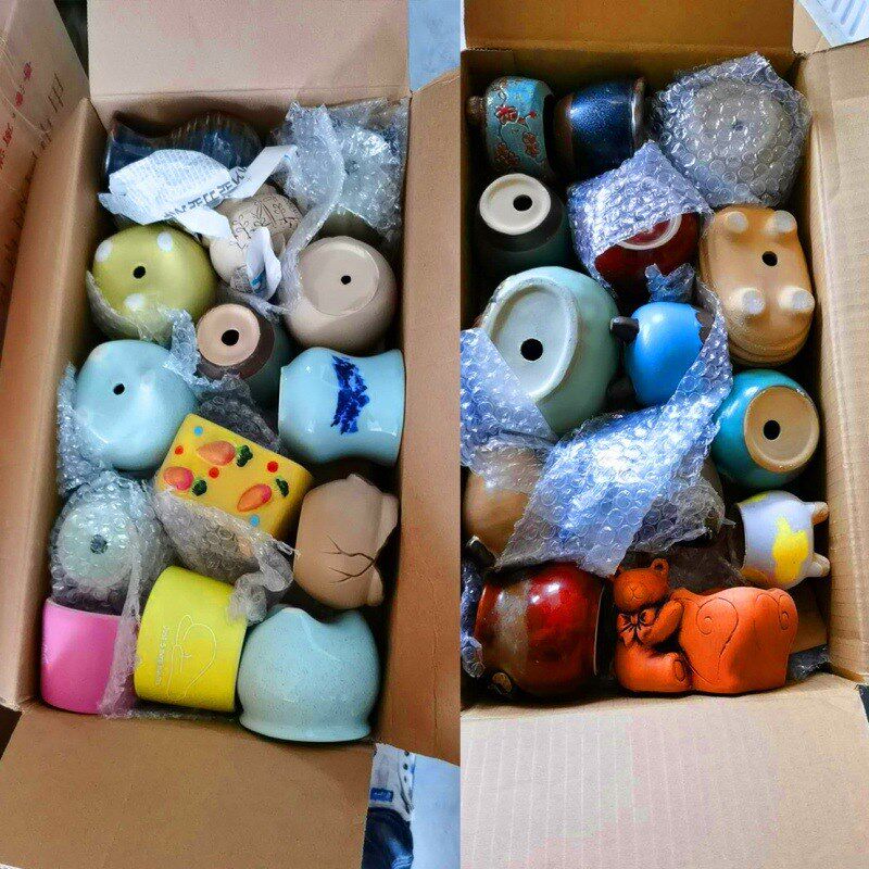 套圈瓷器奖品大号玩具院门口陶瓷摆件客厅摆摊z套圈圈陶瓷