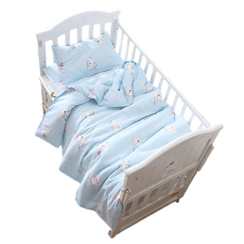 儿童棉花被幼儿园午睡被子双层纱婴儿宝宝被芯新生儿棉被定做