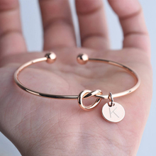 速发A-Z Charm Bracelets for Women Jewelry Pulseiras Initial