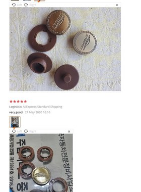 10Sets Universal Double-Layer Foot Pad Fixed Buckle Detachab