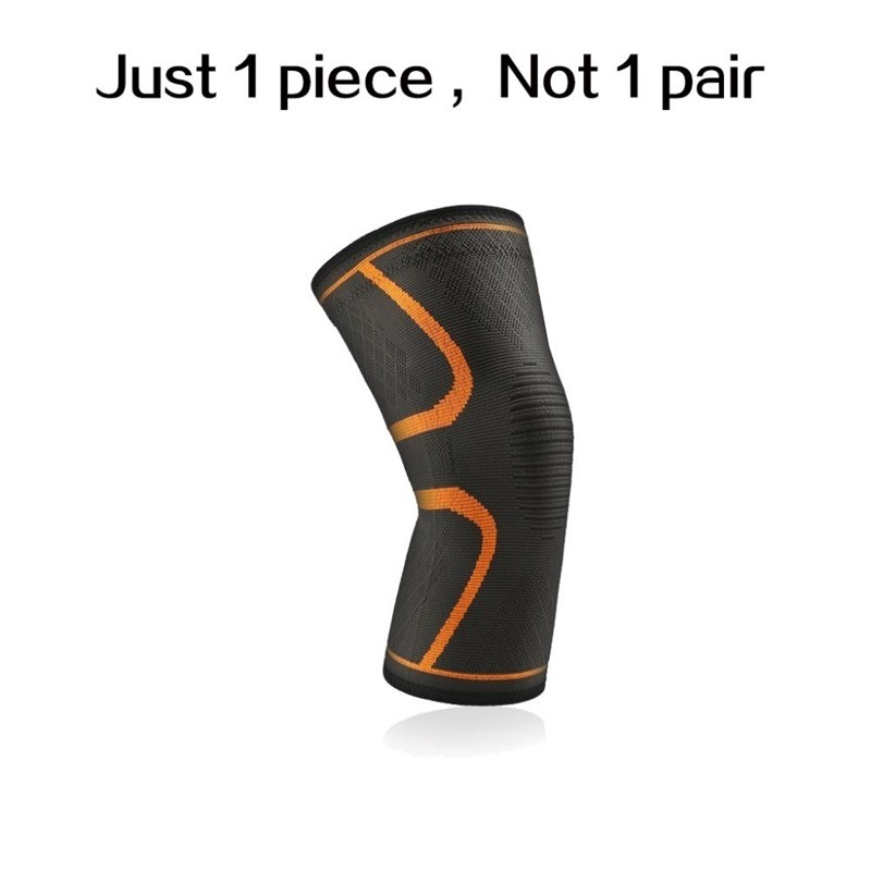 1 PC Elastic Knee Pads Nylon Sports Fitness  Kneepad Brace R
