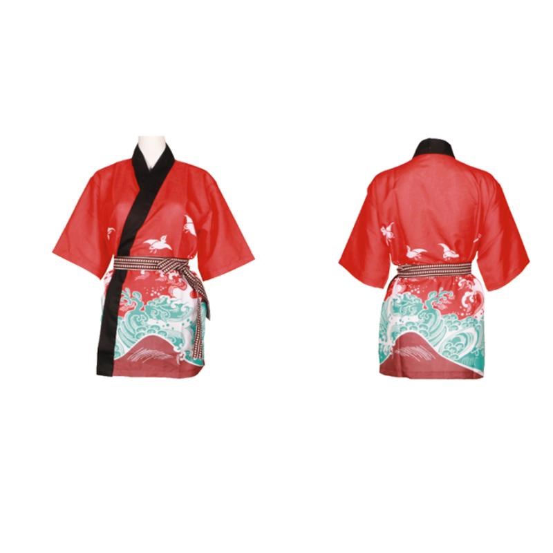寿司料理店工作服定做LOGO工衣日式工衣寿司工作服日式厨师工服