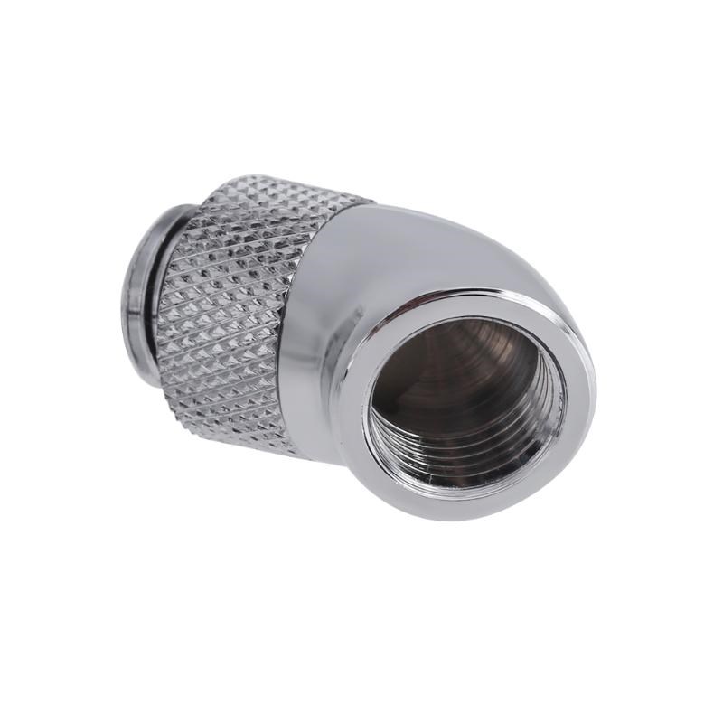 G1/4 Screw Thread 45 Degree Elbow Rotation Brass Adapter Con