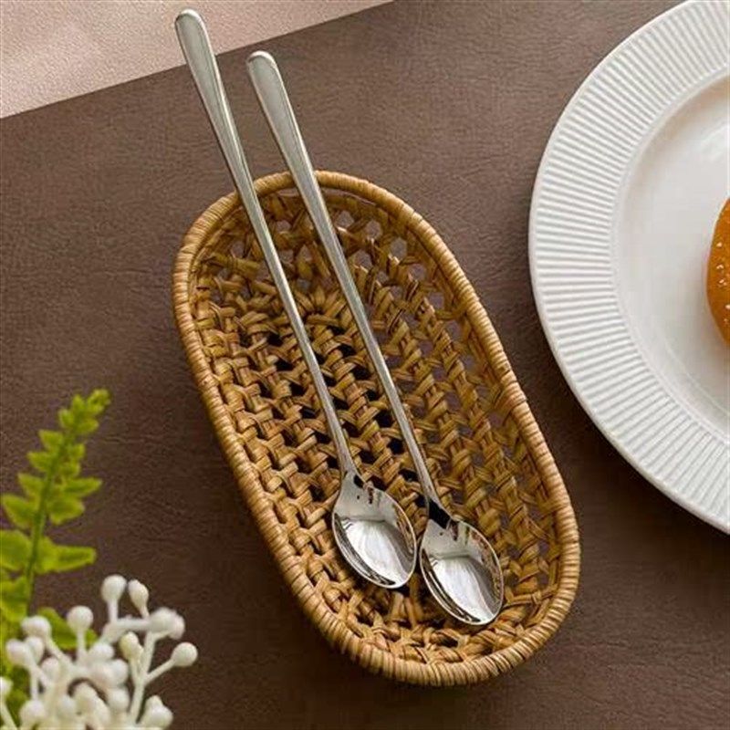 自留款~不锈钢长柄咖啡勺搅拌棒蜂蜜甜品勺子奶茶勺加长冰勺吧勺,餐饮具,咖啡勺,淘宝优惠券,粉丝福利购,淘宝优惠卷