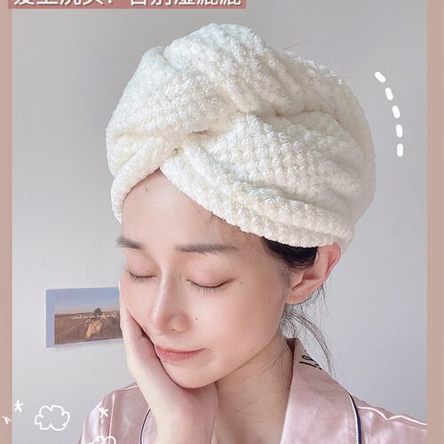 干发帽女超强吸水速干包头巾擦头发毛巾加厚新Q款长发洗头浴帽神
