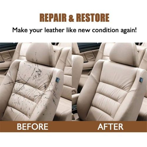 Car Leather Filler Vinyl Repair Auto Scratch Cracks Rips Liq