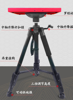 速发辅星罗盘三线合一三元天易善缘罗盘高精度红外线纯铜激光专业