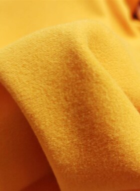 新品 双面发热磨毛澳绒打底衫男高领橙色内搭德绒保暖长袖加厚t恤