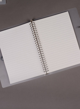 A4-30孔10mm宽行距 本白色活页纸 B5 HA5活页本金属夹1CM加厚100