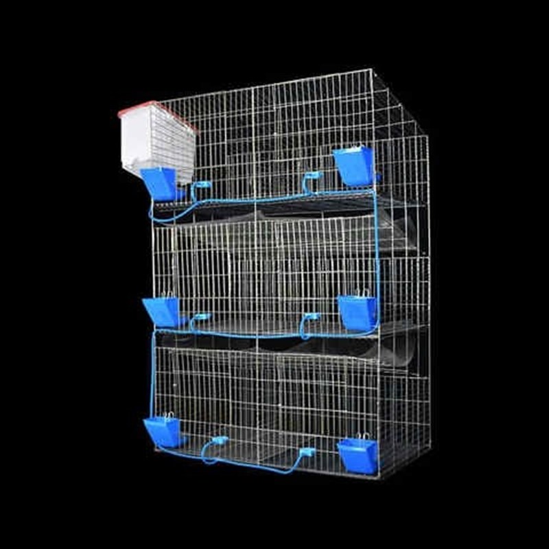 兔笼养殖笼12位子母笼家用24位商品笼大型肉兔养殖场特大号兔笼子