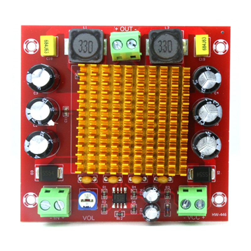 现货单声道150W TPA3116D2数字音频功放板模块 NOE5532前级板 12V