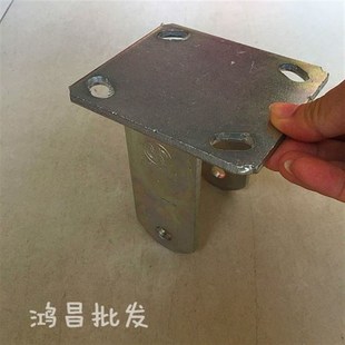 家子配件批支架定向转脚轮手推车 轱辘厂直支架重型5寸轮子拖车
