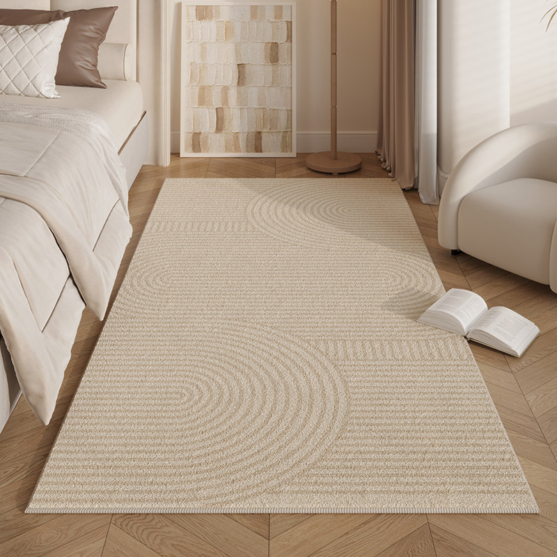 侘寂奶油风地毯卧室床边毯长条飘窗客厅茶几衣帽间高级感房间地垫,居家布艺,床边毯,淘宝优惠券,粉丝福利购,淘宝优惠卷