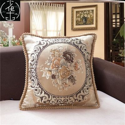 极速Ethnic style retro embrace pillowcase square cushion bac