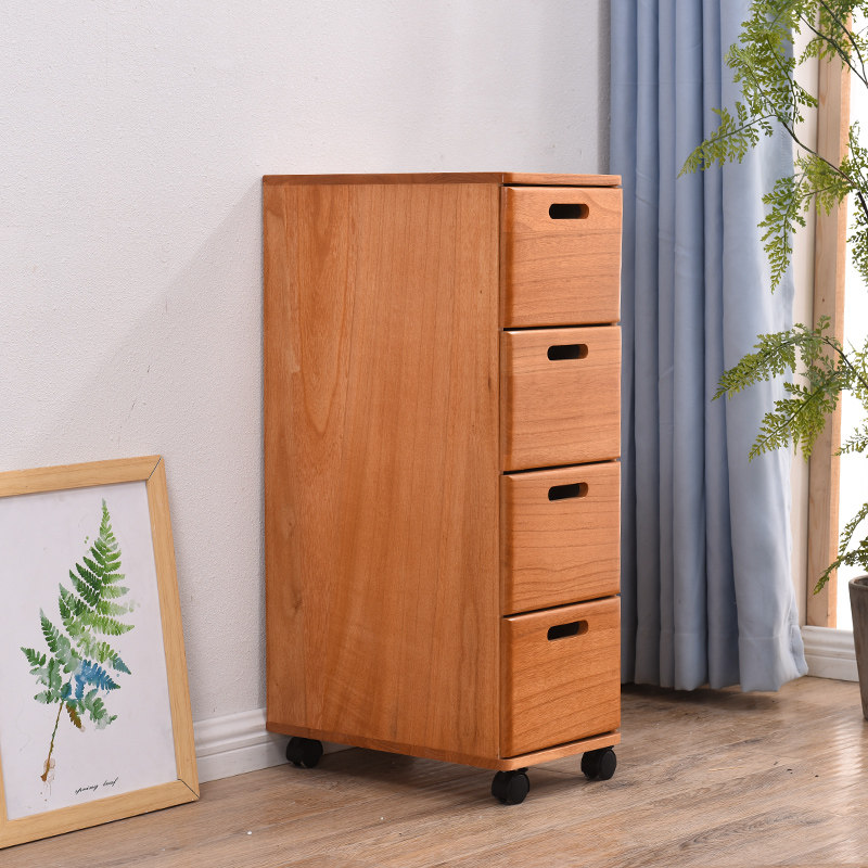 30宽60深夹缝收纳柜床头柜实木儿童储物柜抽屉式沙发边柜斗柜窄柜,收纳整理,收纳柜,淘宝优惠券,粉丝福利购,淘宝优惠卷