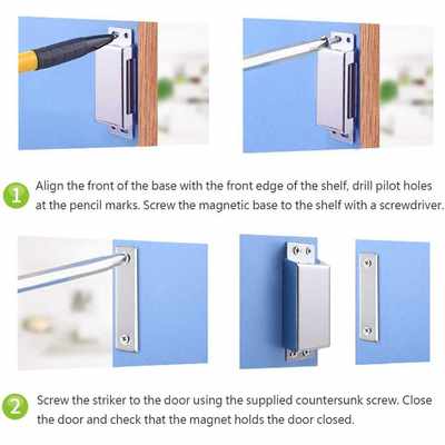 推荐Magnetic Cabinet Catch Strong Heavy Duty Door Catches Hi