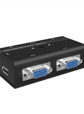 迈拓维矩 KVM 切换器 2口 USB多电脑键盘鼠标VGA切换器 送原装线