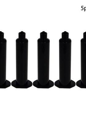 New 1~5pcs Black Cartridge Dispensing Syringe 10cc/30cc/55cc