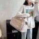 短途出差旅行包女手提斜挎旅游收纳袋学生住校行李包健身包运动包