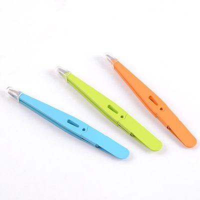 新品Tweezer Colorful Hair Beauty Fine Hairs Puller Stainless