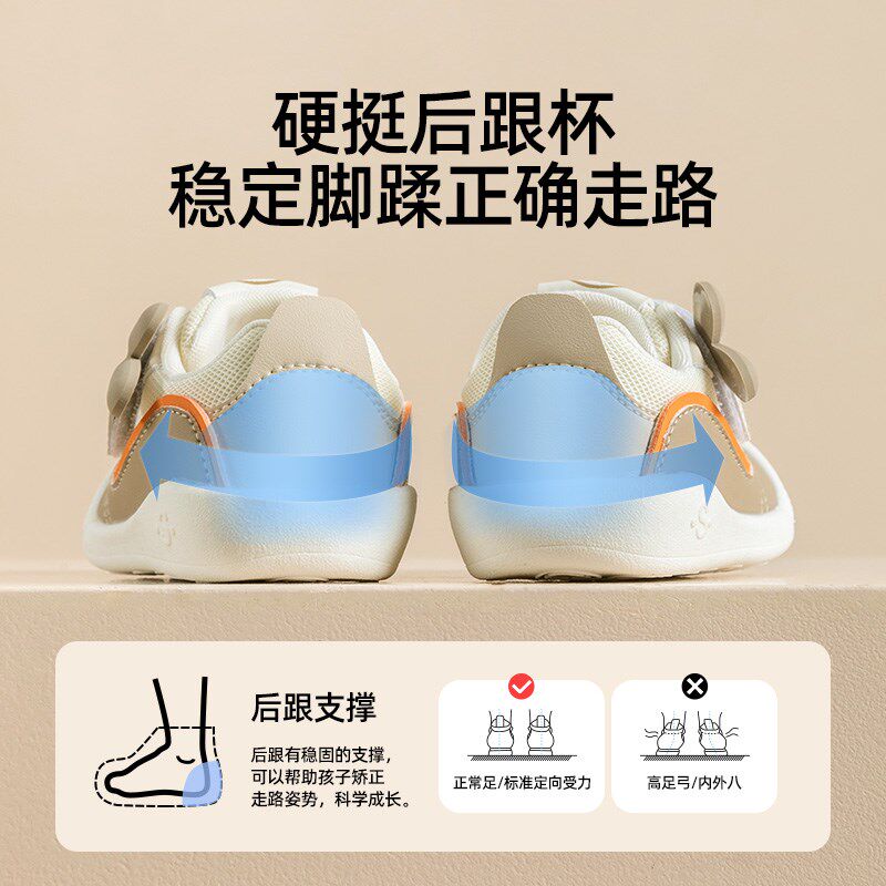 男女学步鞋宝宝鞋子春秋季新款男童婴儿一段软底布鞋女宝宝透气鞋