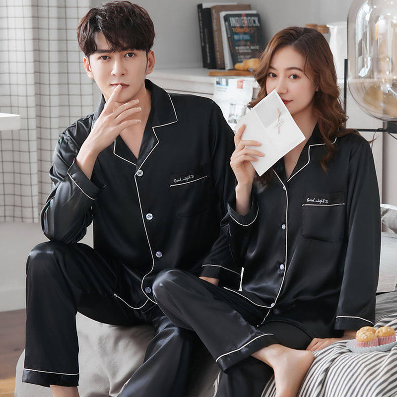 春秋季情侣睡衣女夏红色长袖冰丝绸男士结婚新婚本命年家居服套装,女士内衣/男士内衣/家居服,睡衣/家居服套装,淘宝优惠券,粉丝福利购,淘宝优惠卷