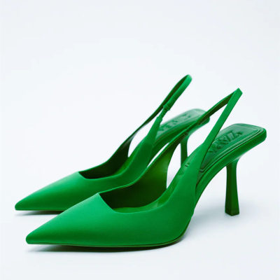 推荐Women's New High Heel Sandals Pointed Toe Slim Heels