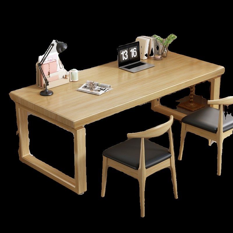 实木大板电脑桌台式客厅大长卧室书桌学生家用写字双人办公桌竞桌,住宅家具,书桌,淘宝优惠券,粉丝福利购,淘宝优惠卷