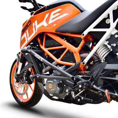 适配KTM390护杠保险杆duke390dDuke250改装竞技杠护架防摔杠防摔