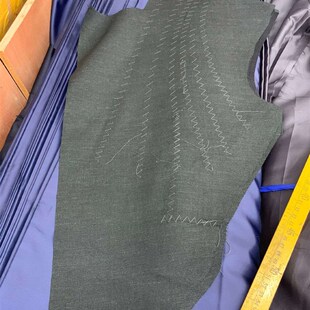 半麻衬,黑炭衬,挺胸衬,半衬,前胸,胸衬